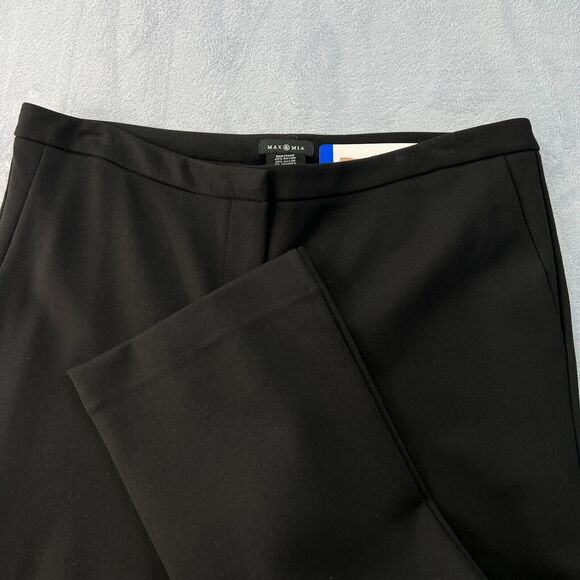 Max & Mia Dress Pants Relaxed Straight Leg‎ Trousers Career Women's Size Large - Picture 1 of 13